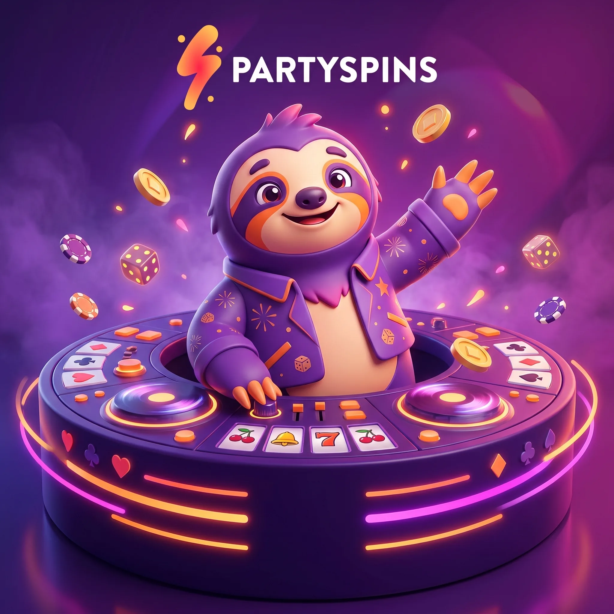 PartySpins casino game selection
